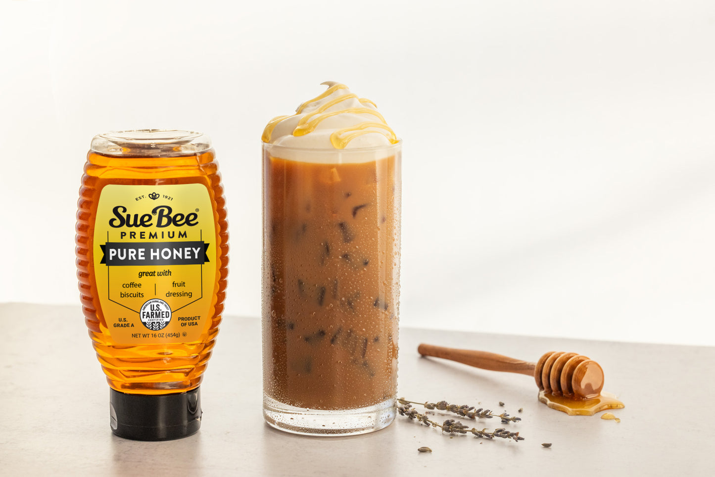 Sue Bee Pure Premium Clover Honey From USA Beekeepers