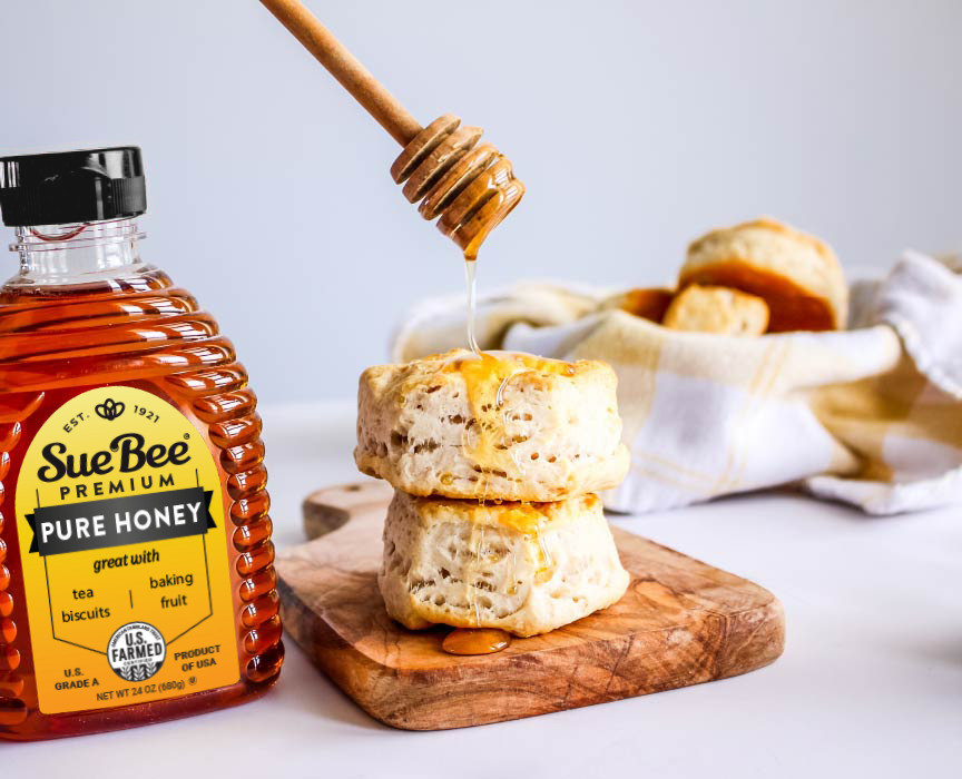 Sue Bee Pure Premium Clover Honey From USA Beekeepers