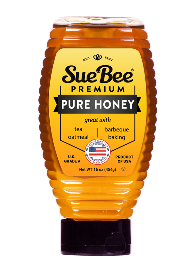 Sue Bee Pure Premium Clover Honey From USA Beekeepers