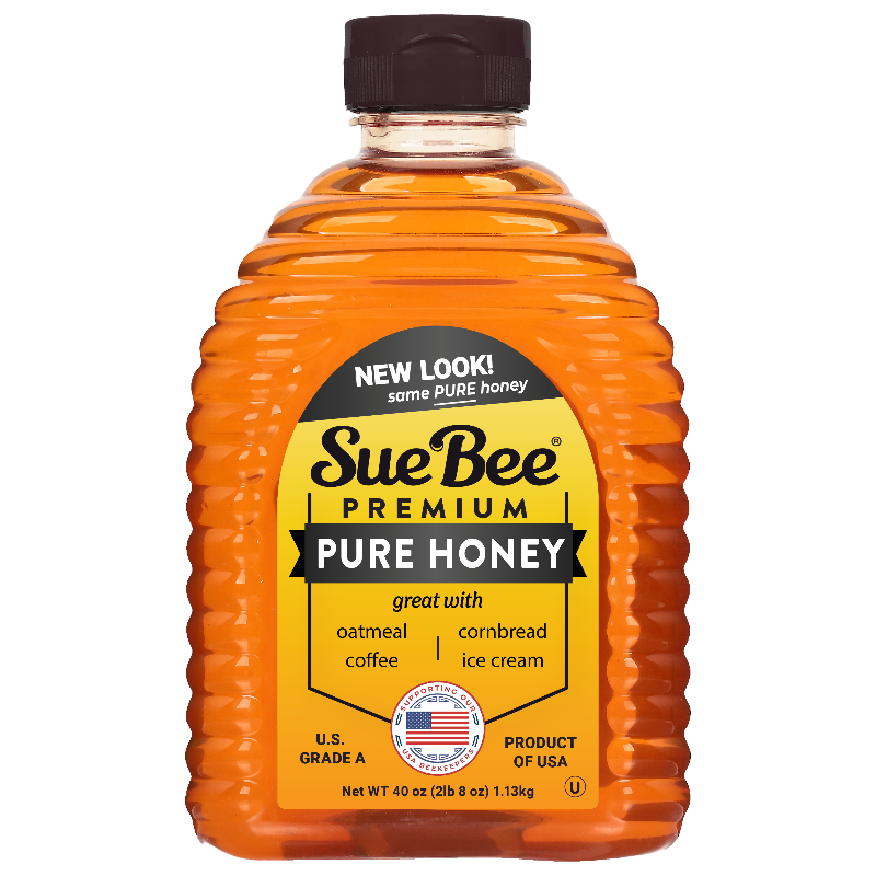 Sue Bee Pure Premium Clover Honey From USA Beekeepers