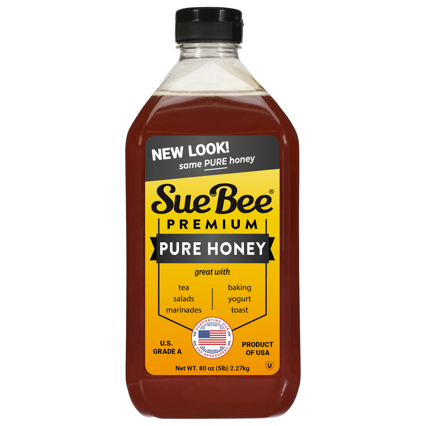 Sue Bee Pure Premium Clover Honey From USA Beekeepers